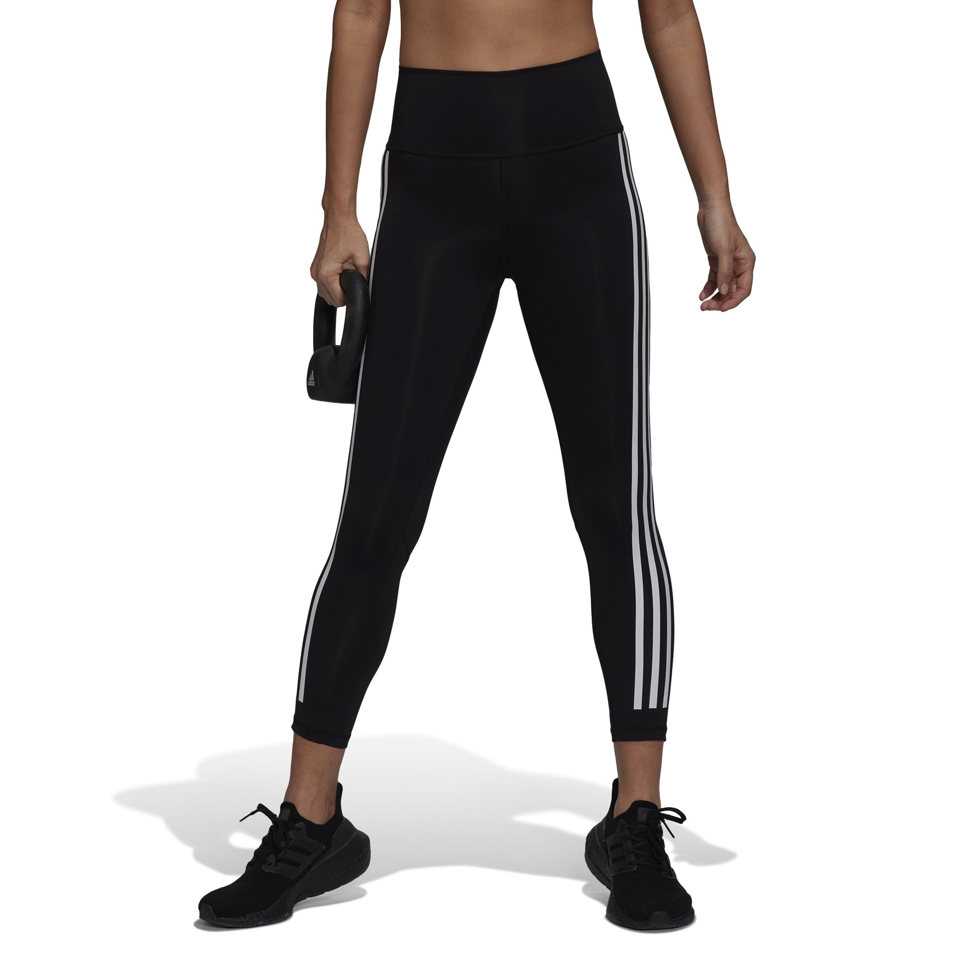 adidas Optime Ticons Collant Tight Femmes-Noir