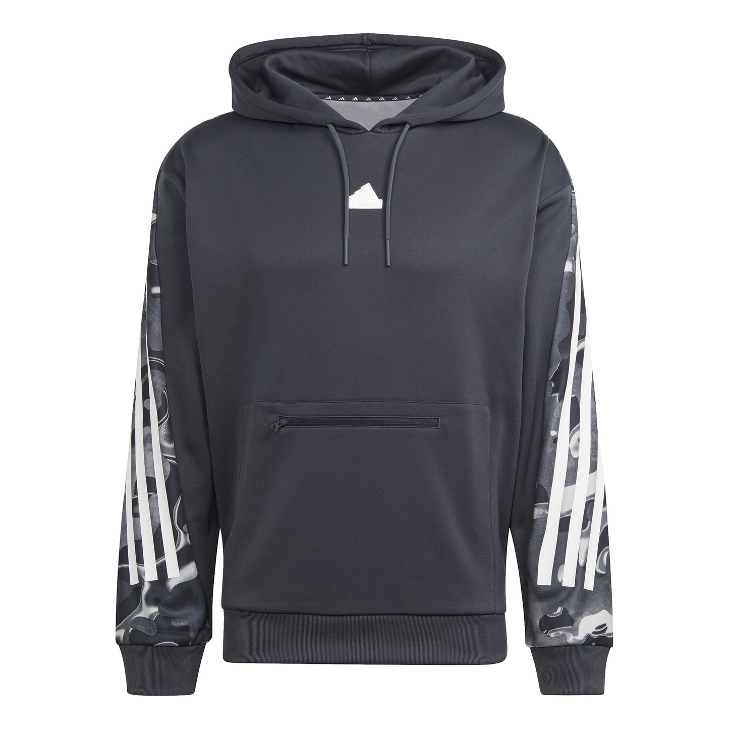 adidas Future Icon AOP Sweat à capuche Hommes - noir, blanc