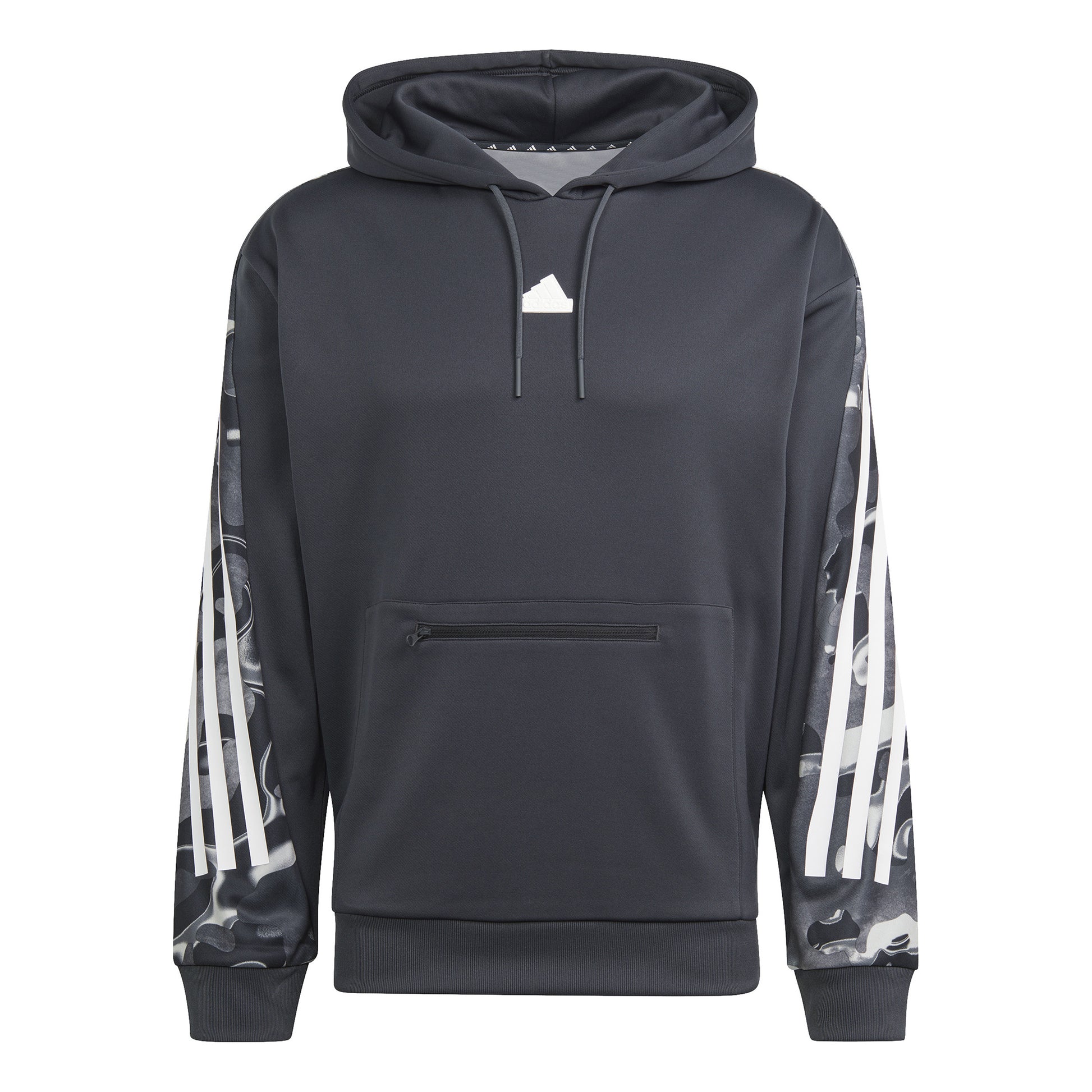 adidas Future Icon AOP Sweat à capuche Hommes - noir, blanc