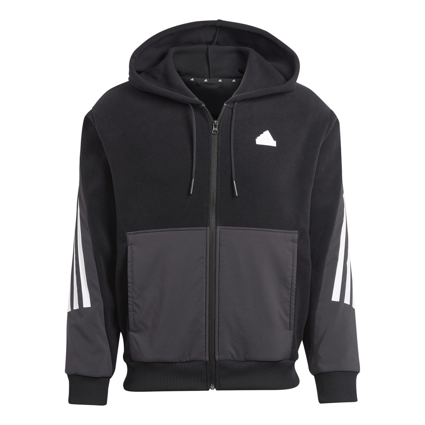 adidas Future Icon 3 Stripes Gilet en coton Hommes - noir, blanc