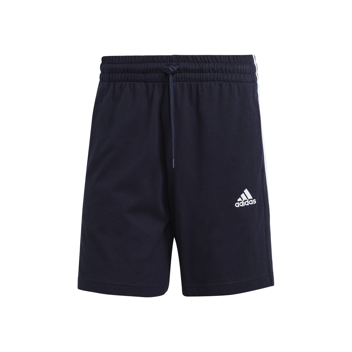 adidas 3Stripes Single Jersey 7 Shorts Hommes - bleu foncé