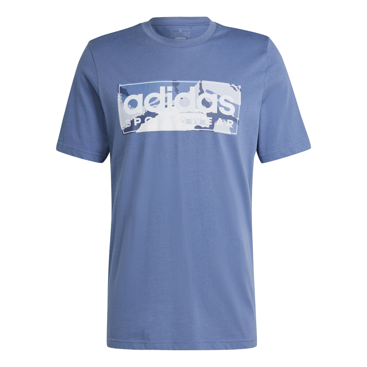 adidas Camo Graphic 2 T-shirt Hommes - bleu gris, blanc