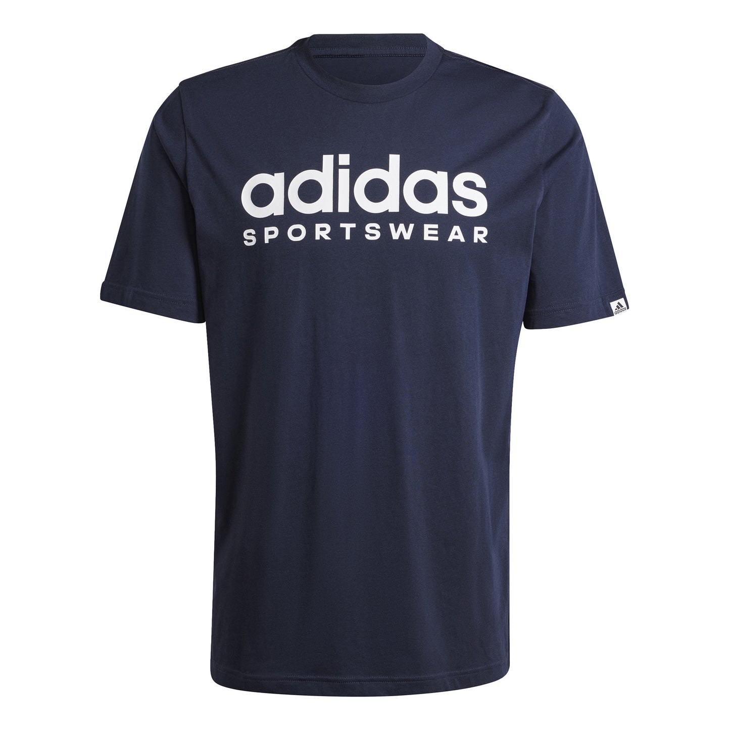 adidas SPW T-shirt Hommes - bleu foncé, blanc