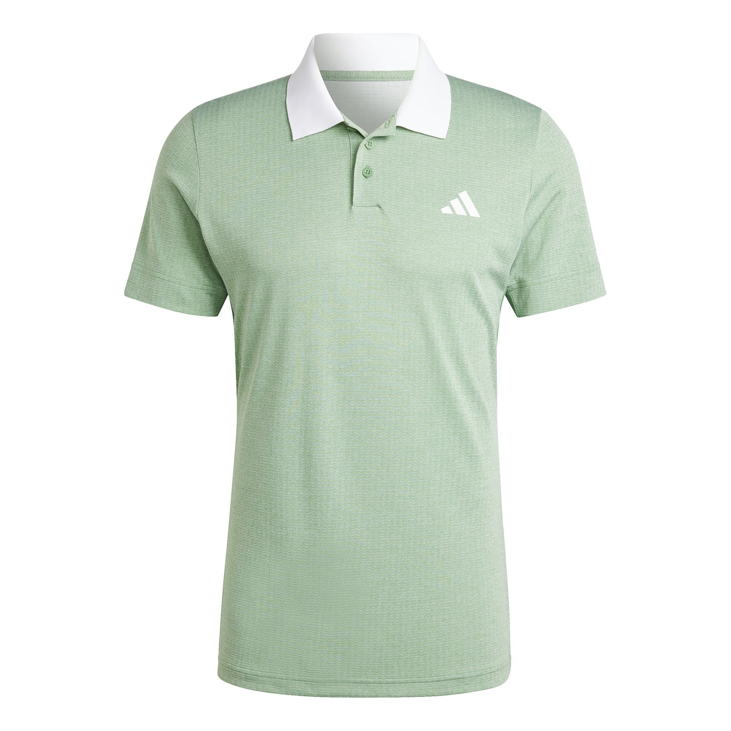 adidas Freelift Polo Hommes - vert clair, blanc