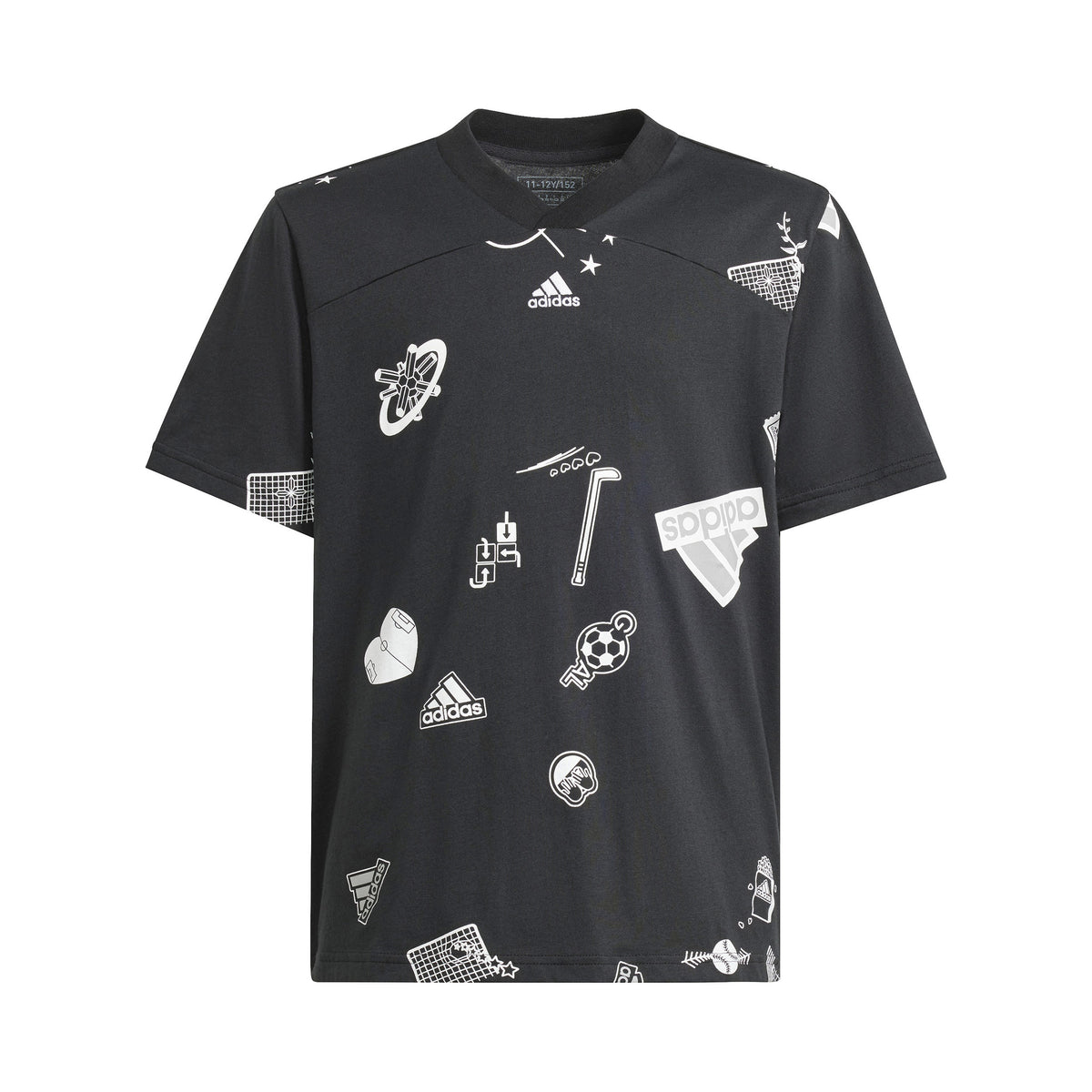 adidas T-shirt Garçons - noir, multicouleur