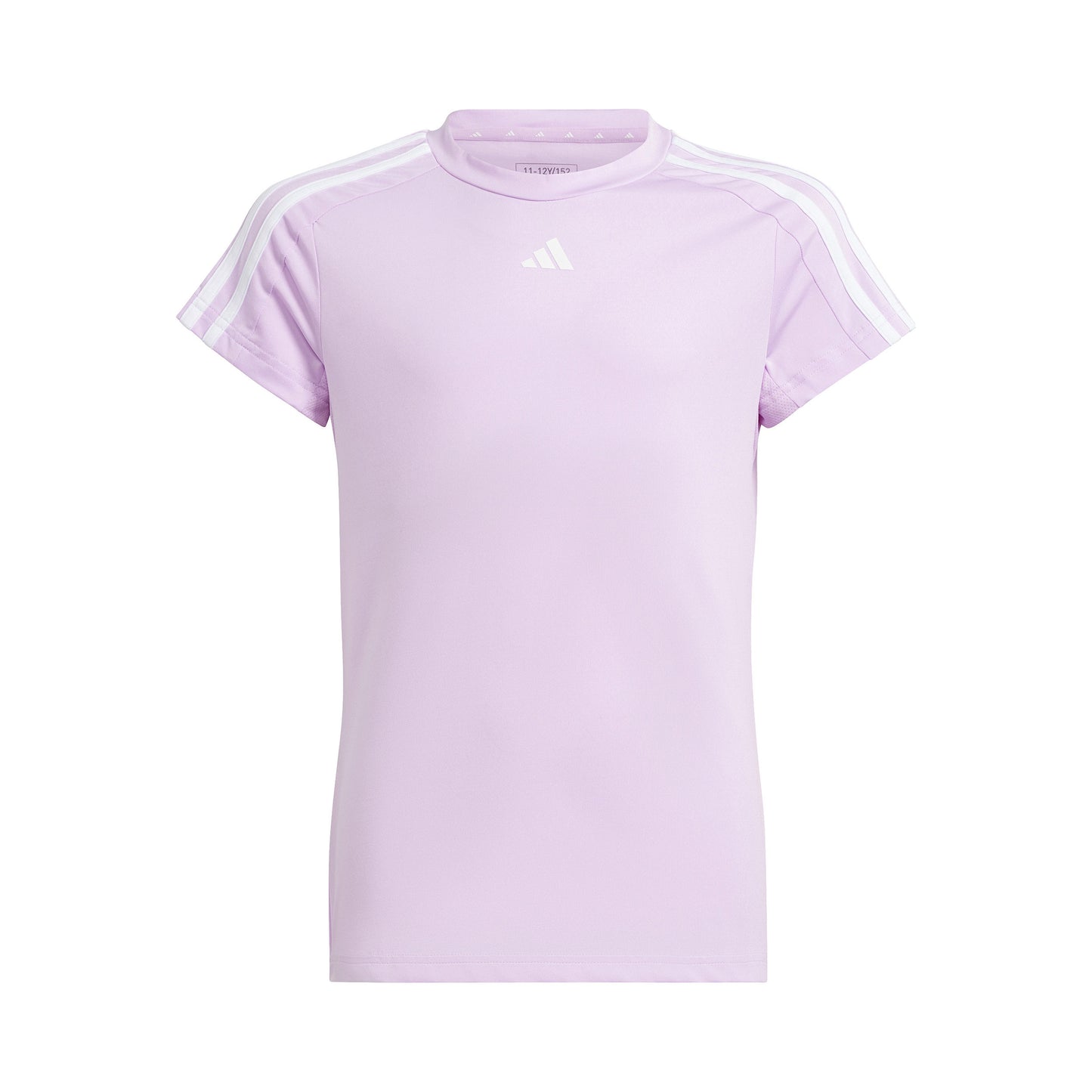 adidas 3Stripes T-shirt Filles - rosé, blanc