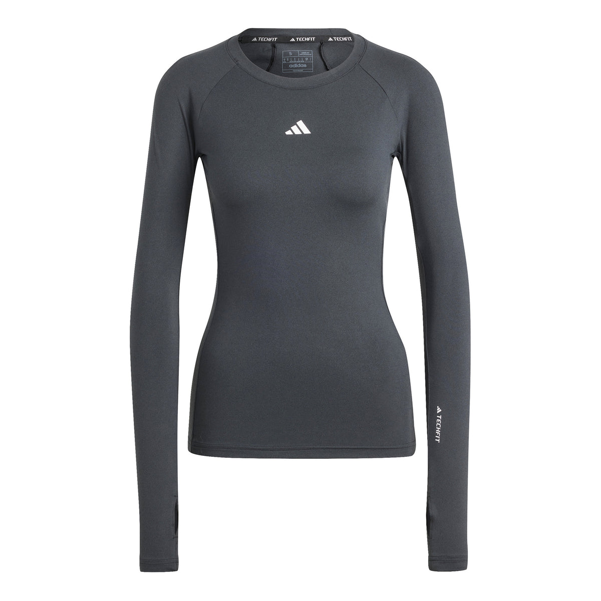 adidas Tech-Fit Haut manches longues Femmes - noir,