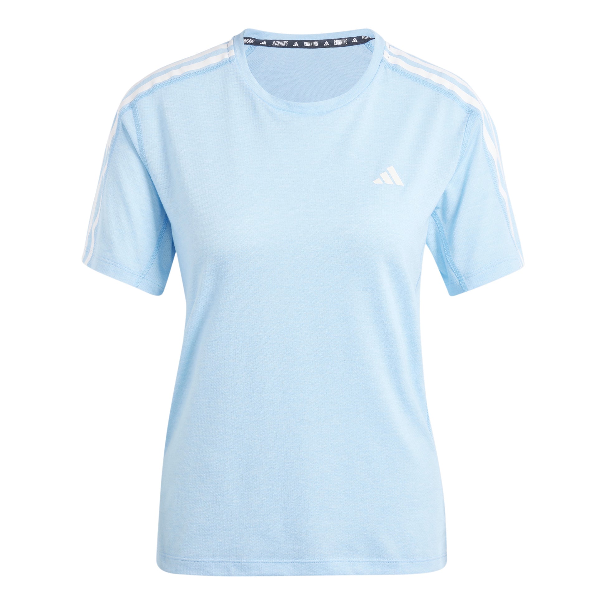 adidas Own The Run E 3S Maillot de course Femmes - bleu clair,