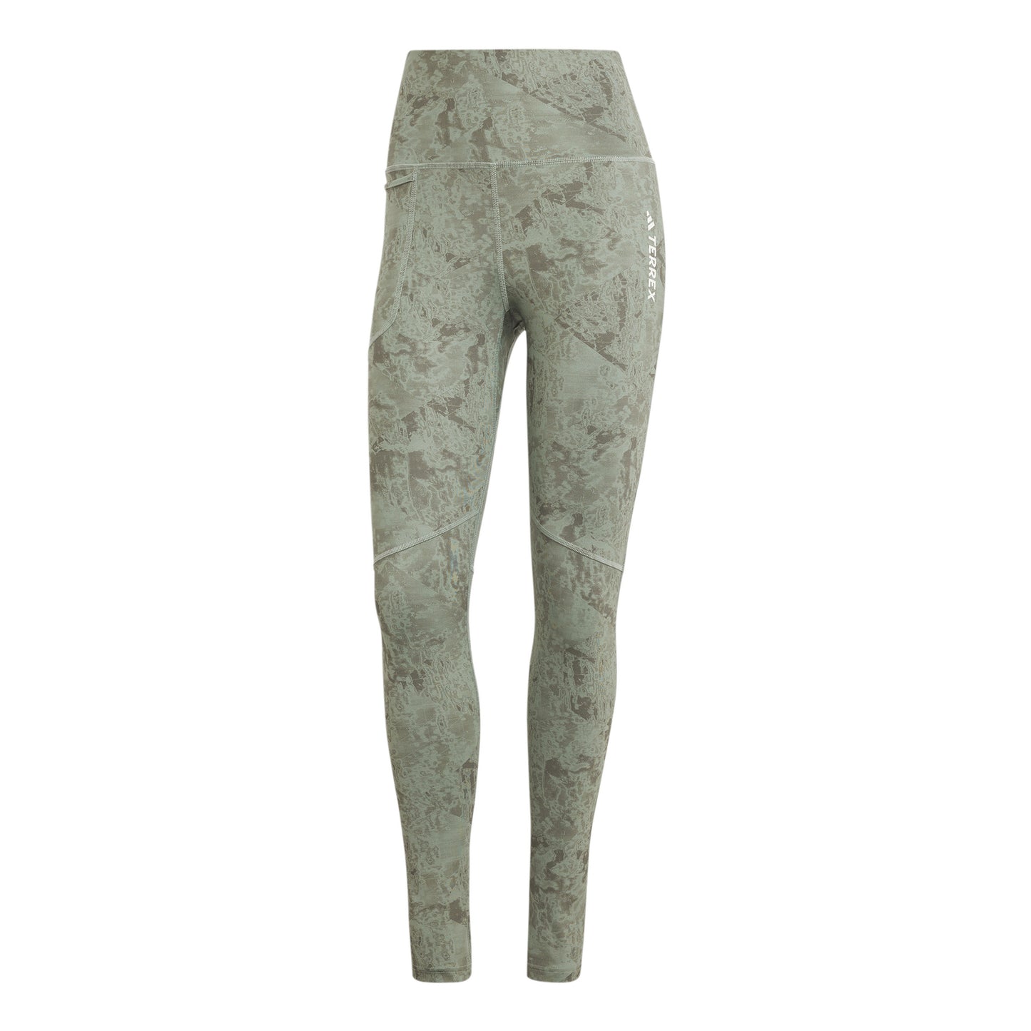 adidas Terrex MT AOP Tight Collant De Course Femmes-Vert Olive