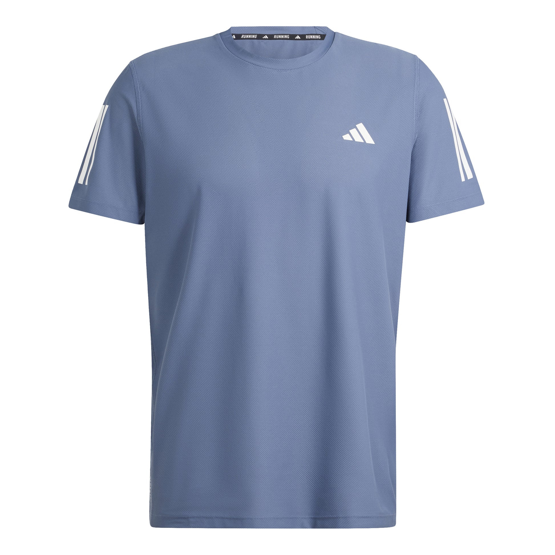 adidas Own the Run Maillot de course Hommes - bleu gris,