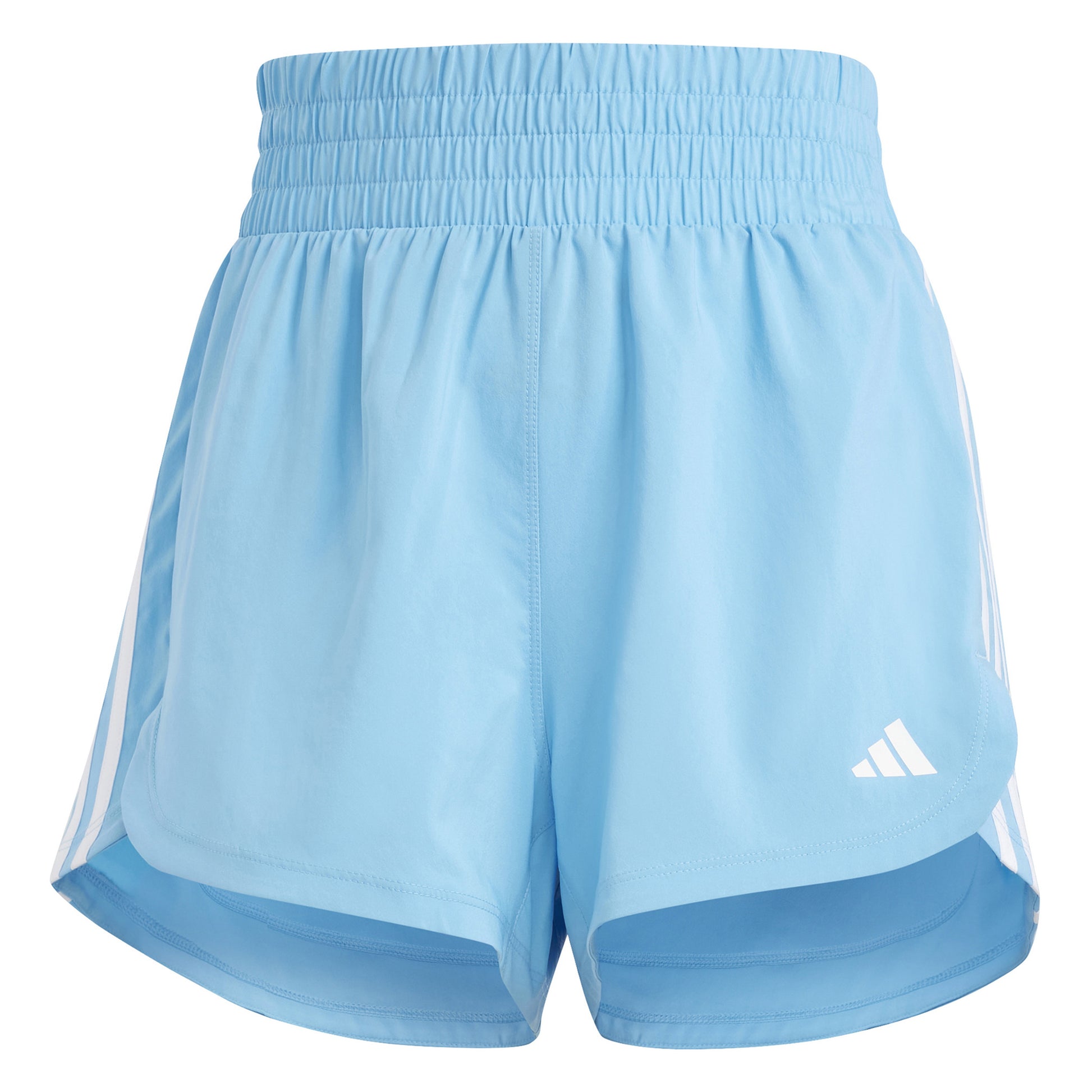 adidas Pacer Woven High Shorts Femmes - bleu,