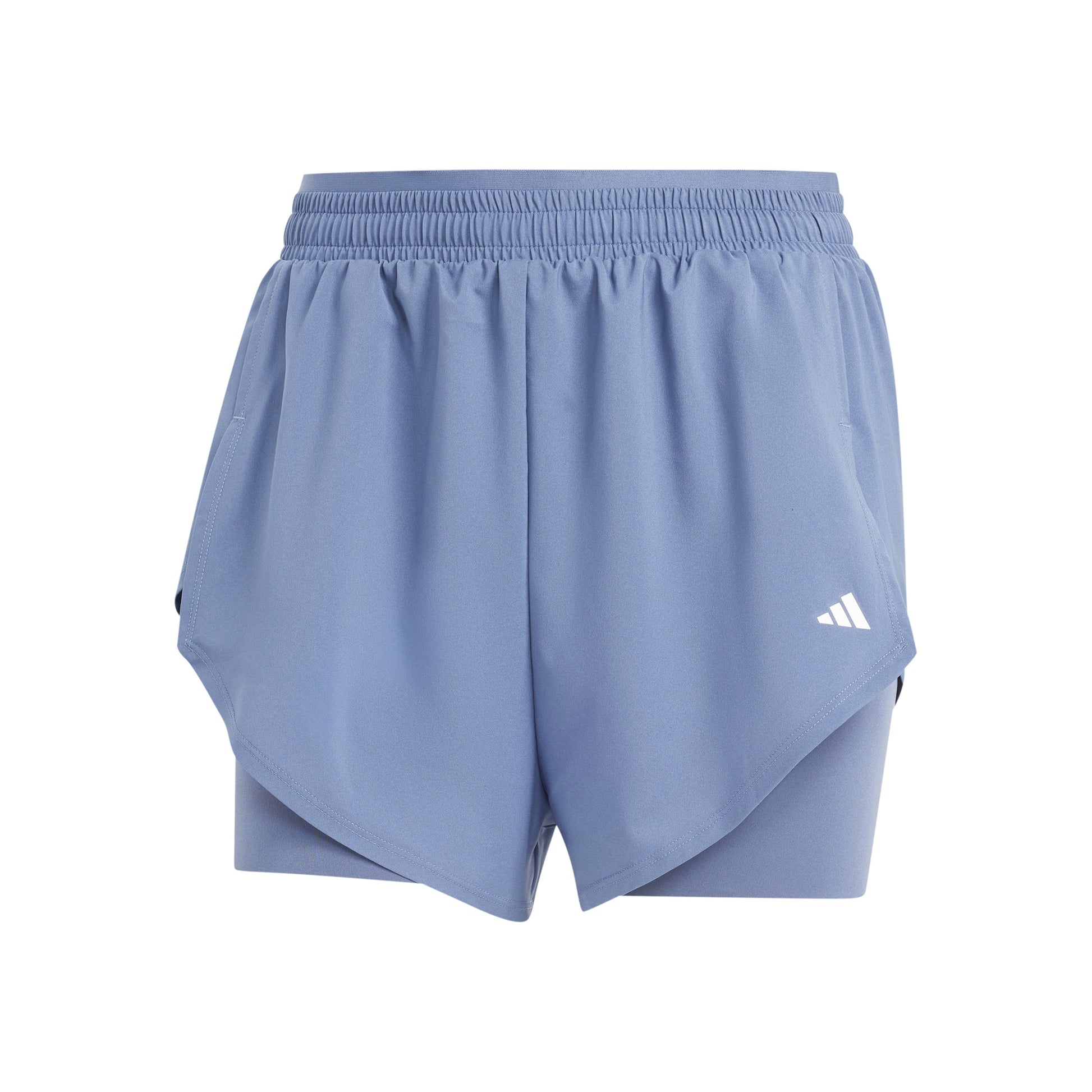 adidas Designed for Training 2in1 5,5in Shorts Femmes - bleu gris,