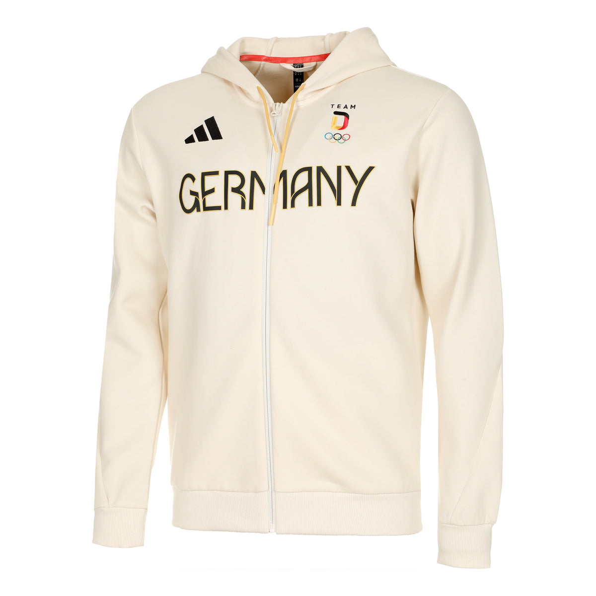 adidas Team Gilet en coton Hommes - crème,