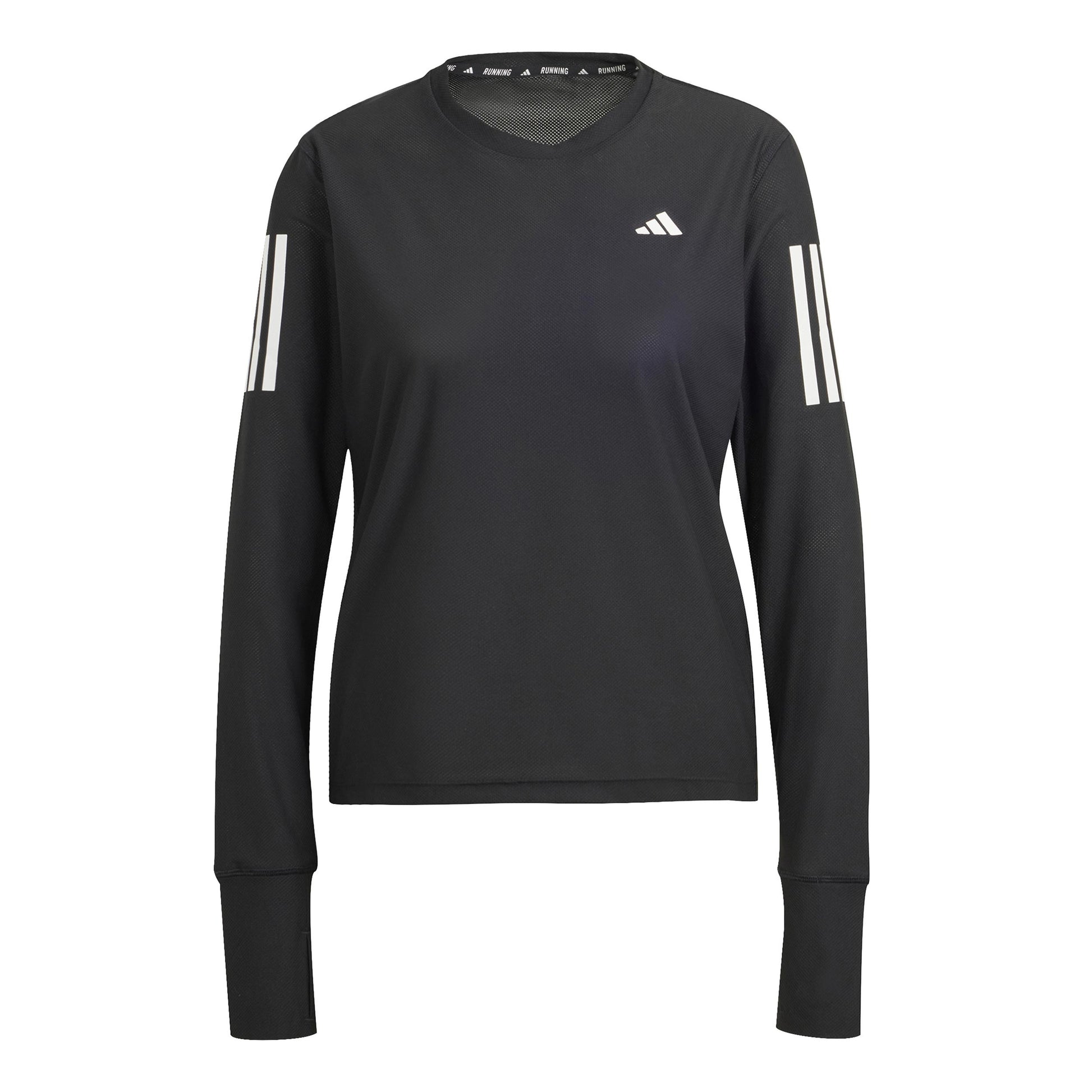 adidas Own The Run Haut Manches Longues Femmes-Noir