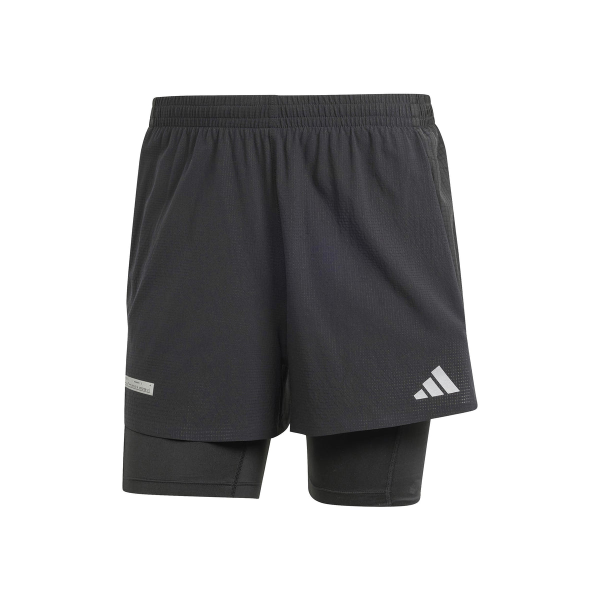 adidas Ultimate 2in1 Short de running Hommes - noir,