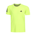 Club 3 Stripes T-shirt Garçons - jaunes fluo,