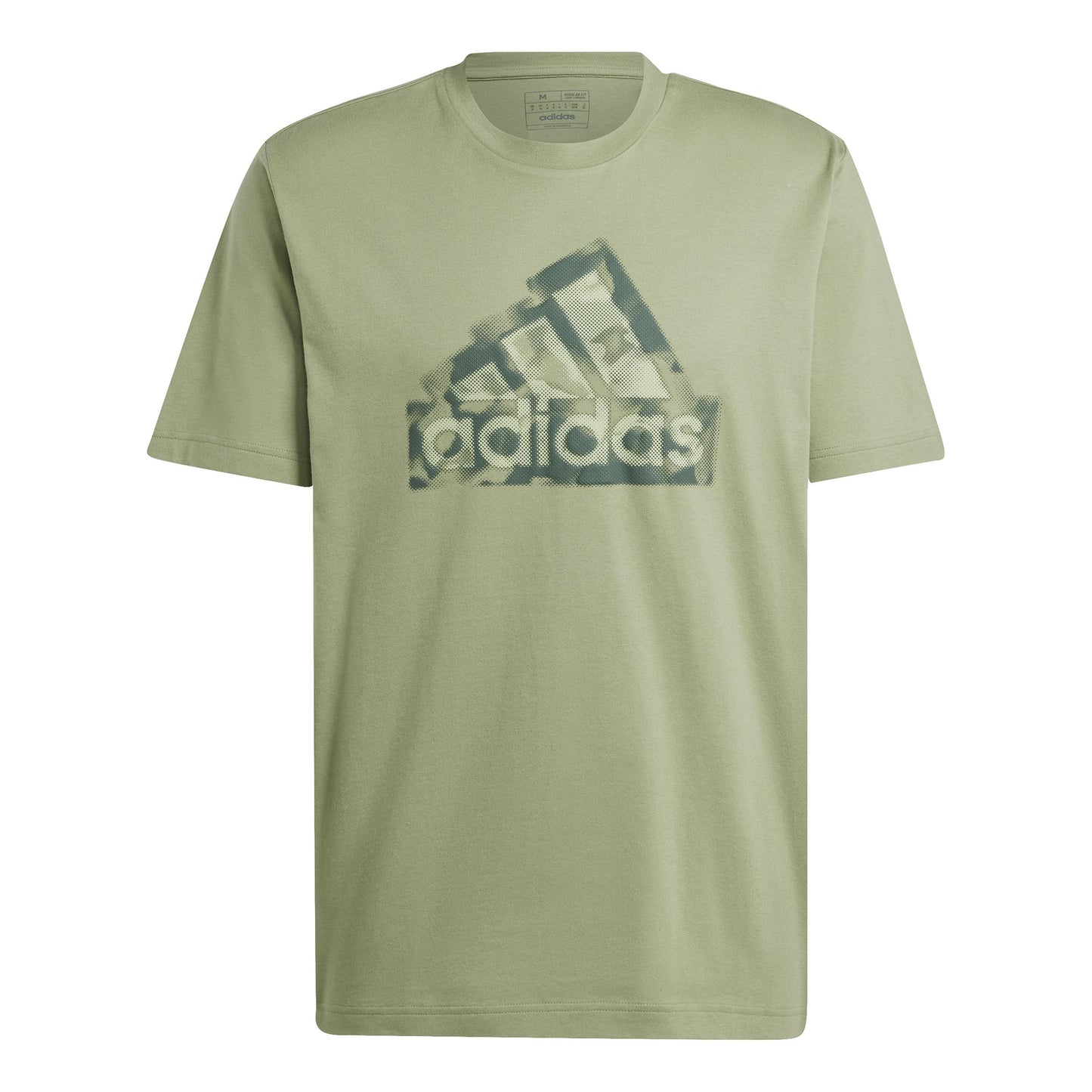 adidas Future Icon Logo T-shirt Hommes - sauge, vert
