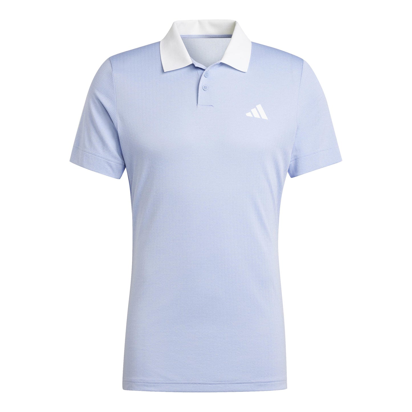 adidas Freelift Polo Hommes - bleu clair, blanc