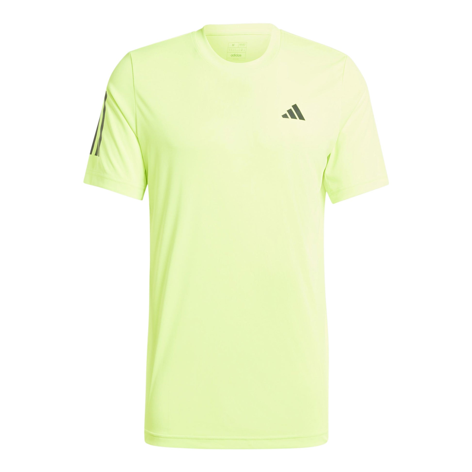 adidas Club 3Stripes T-shirt Hommes - jaune lemon,