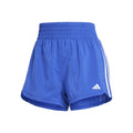 Pacer Woven High 5in Shorts Femmes - bleu, blanc