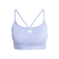Aeroreact Training 3Stripes Soutien-gorge sport Femmes - bleu clair