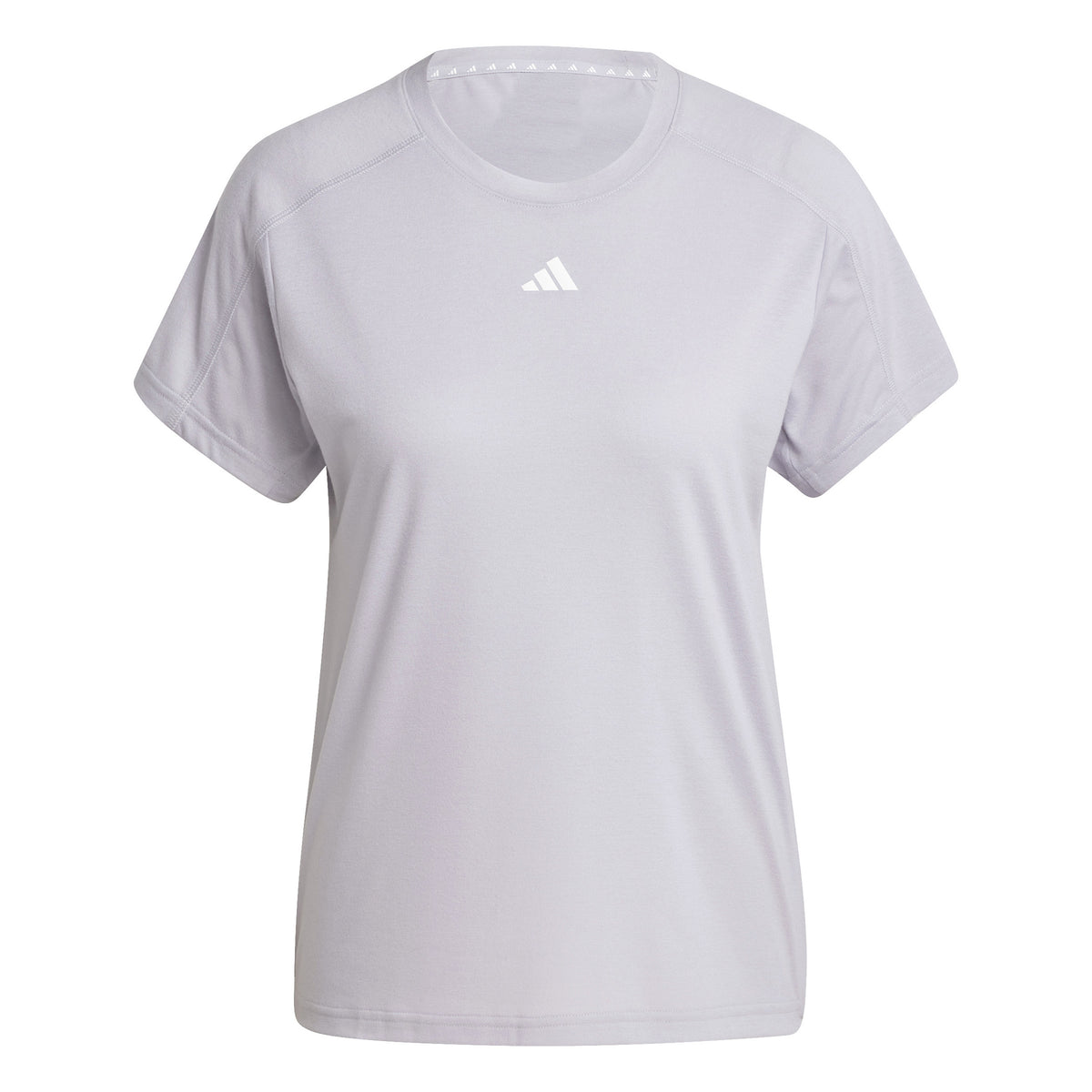adidas Essentials Crew T-shirt Femmes - gris clair,