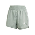 Pacer Woven High-Rise Shorts Femmes-Sauge, Blanc