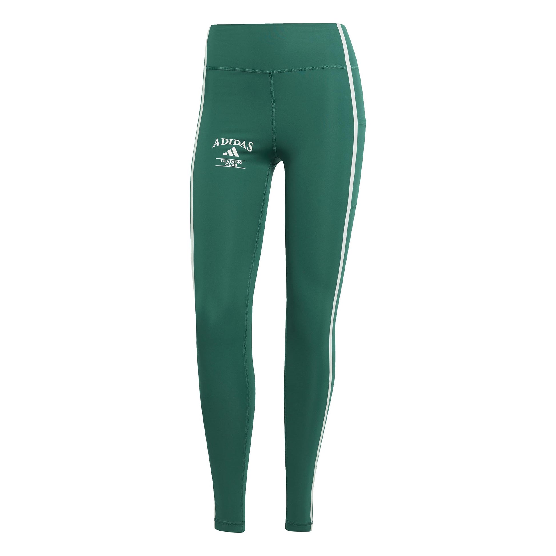 adidas Optime Heritage Collant Tight Femmes-Vert,Blanc