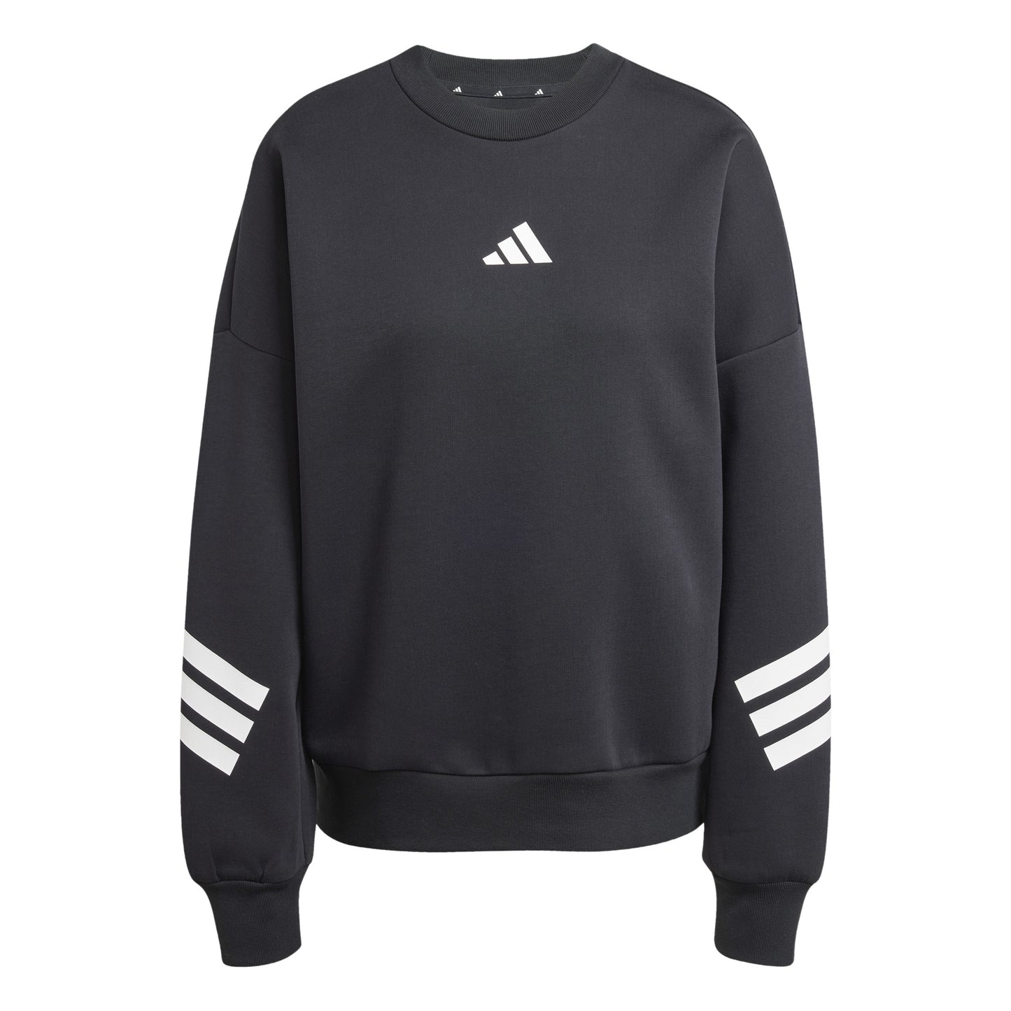 adidas Future Icon 3Stripes Sweat-shirt Femmes-Noir,Blanc