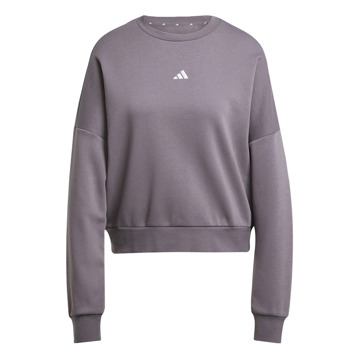 adidas Essentials Small Logo Feelcomfy Sweat-shirt Femmes - gris foncé,