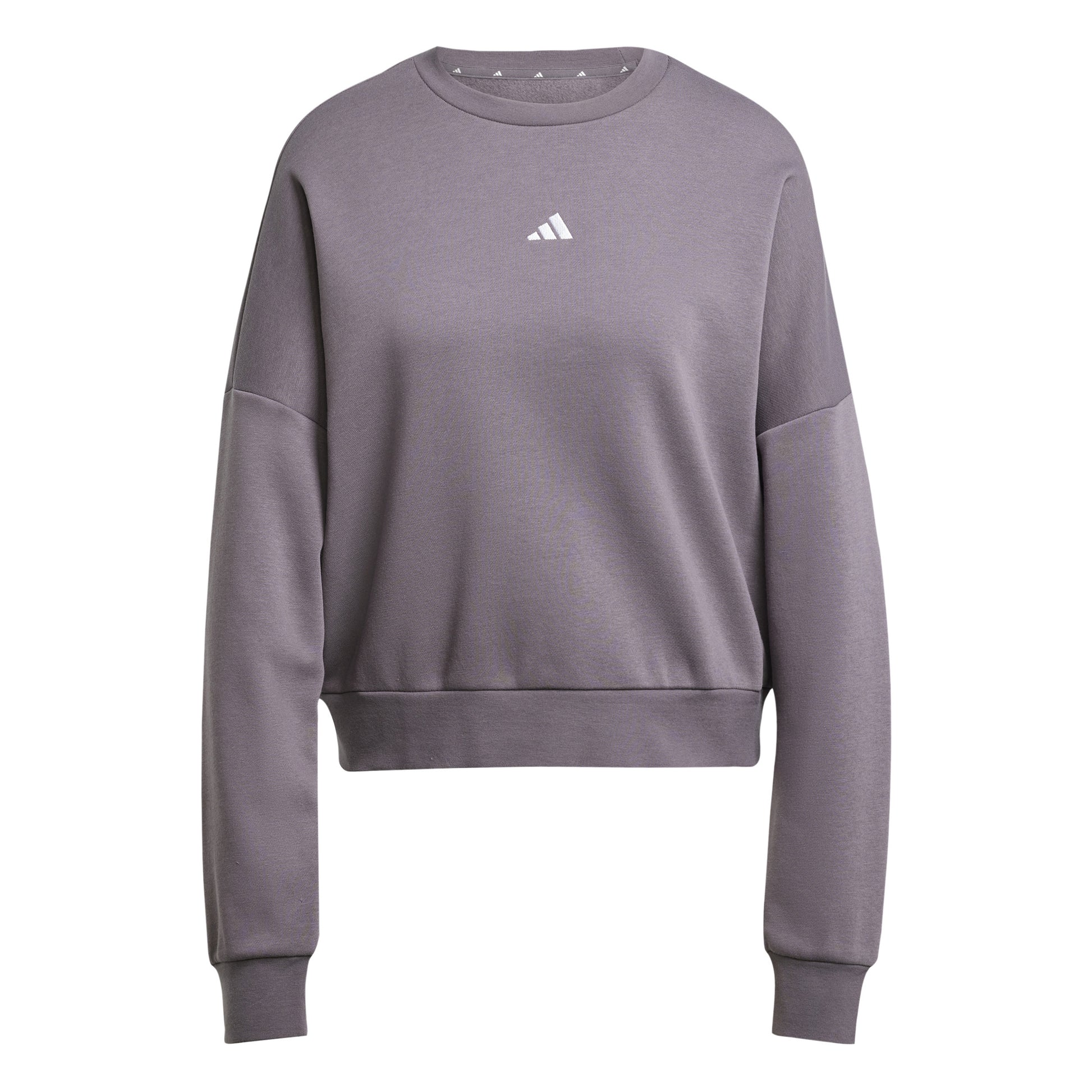 adidas Essentials Small Logo Feelcomfy Sweat-shirt Femmes - gris foncé,