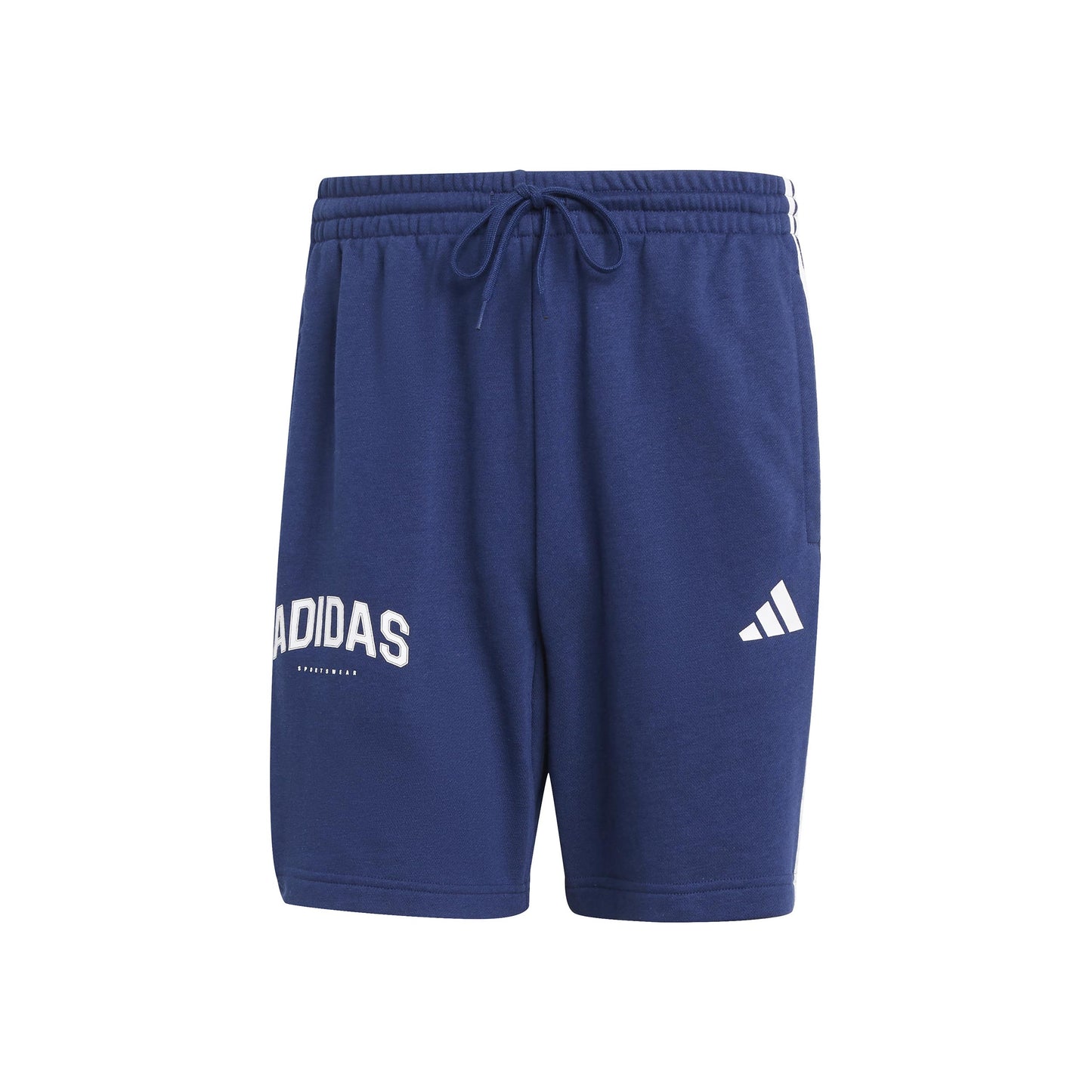 adidas 3Stripes Shorts Hommes-Bleu Foncé,Blanc
