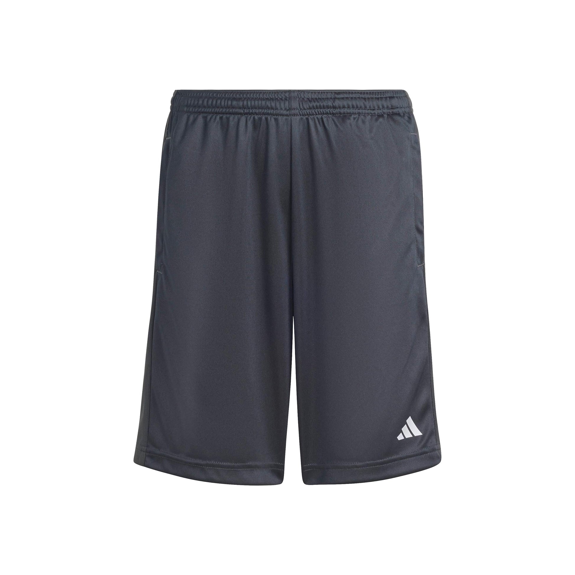 adidas Training Essentials Logo Regular Fit 8in Shorts Enfants-gris foncé
