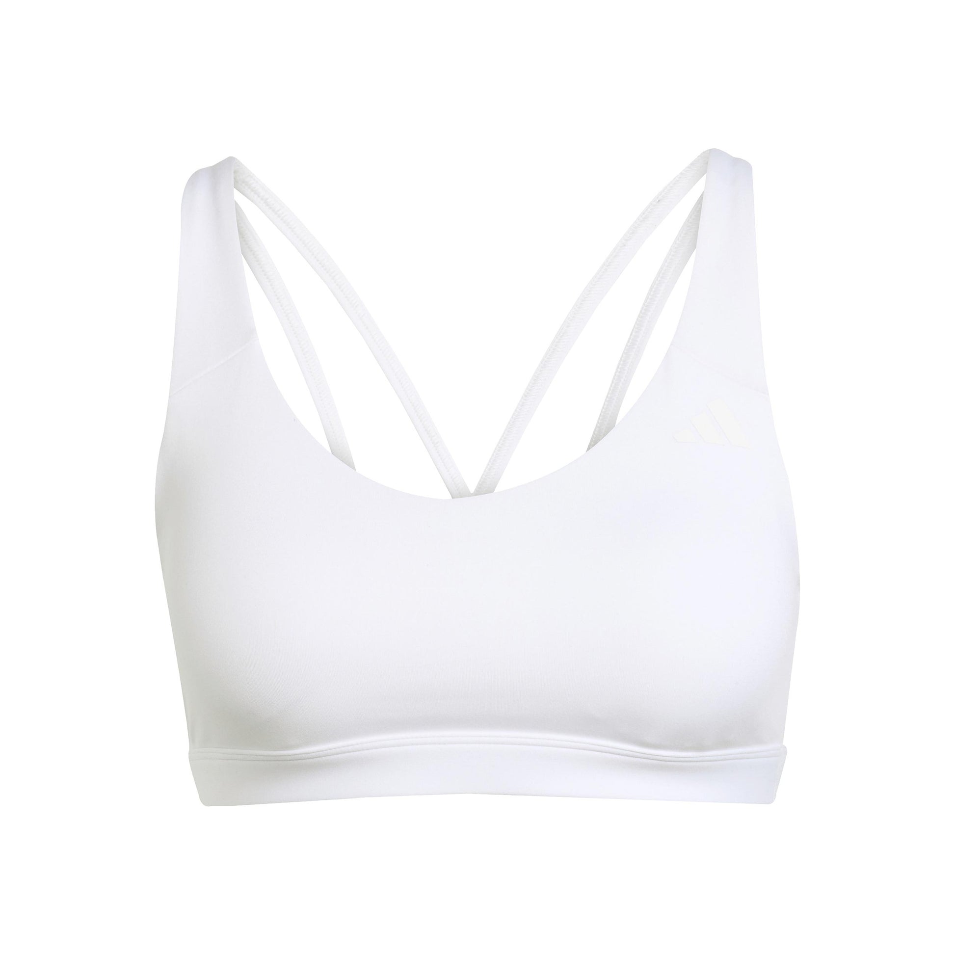 adidas All Me Essentials Mid Support Soutien-gorge sport Femmes - blanc