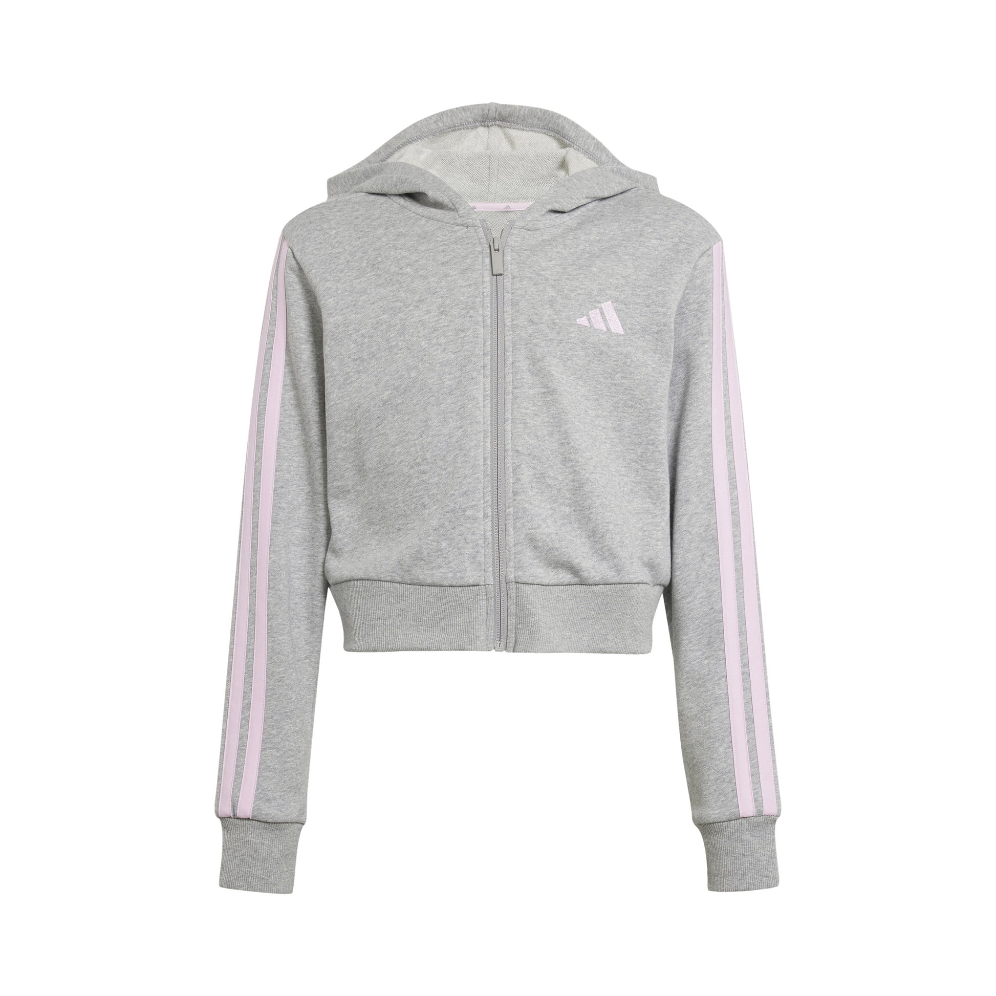 adidas Essentials Crop Gilet En Coton Enfants-Gris
