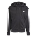 Essentials 3 Stripes Gilet en coton Hommes - noir, blanc