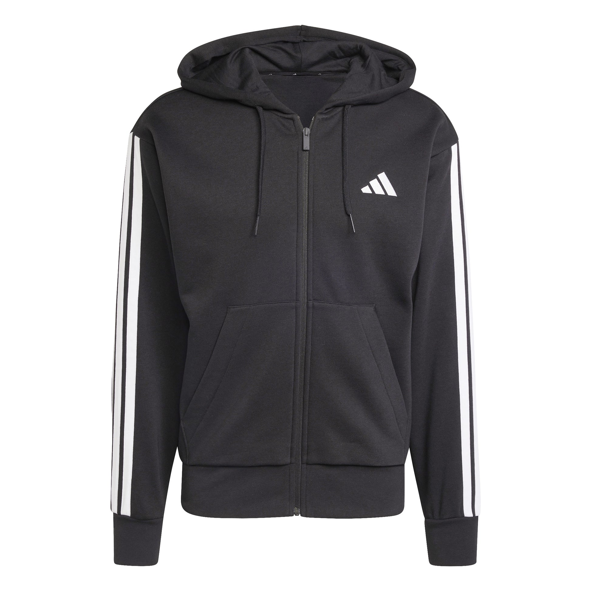adidas Essentials 3 Stripes Gilet en coton Hommes - noir, blanc