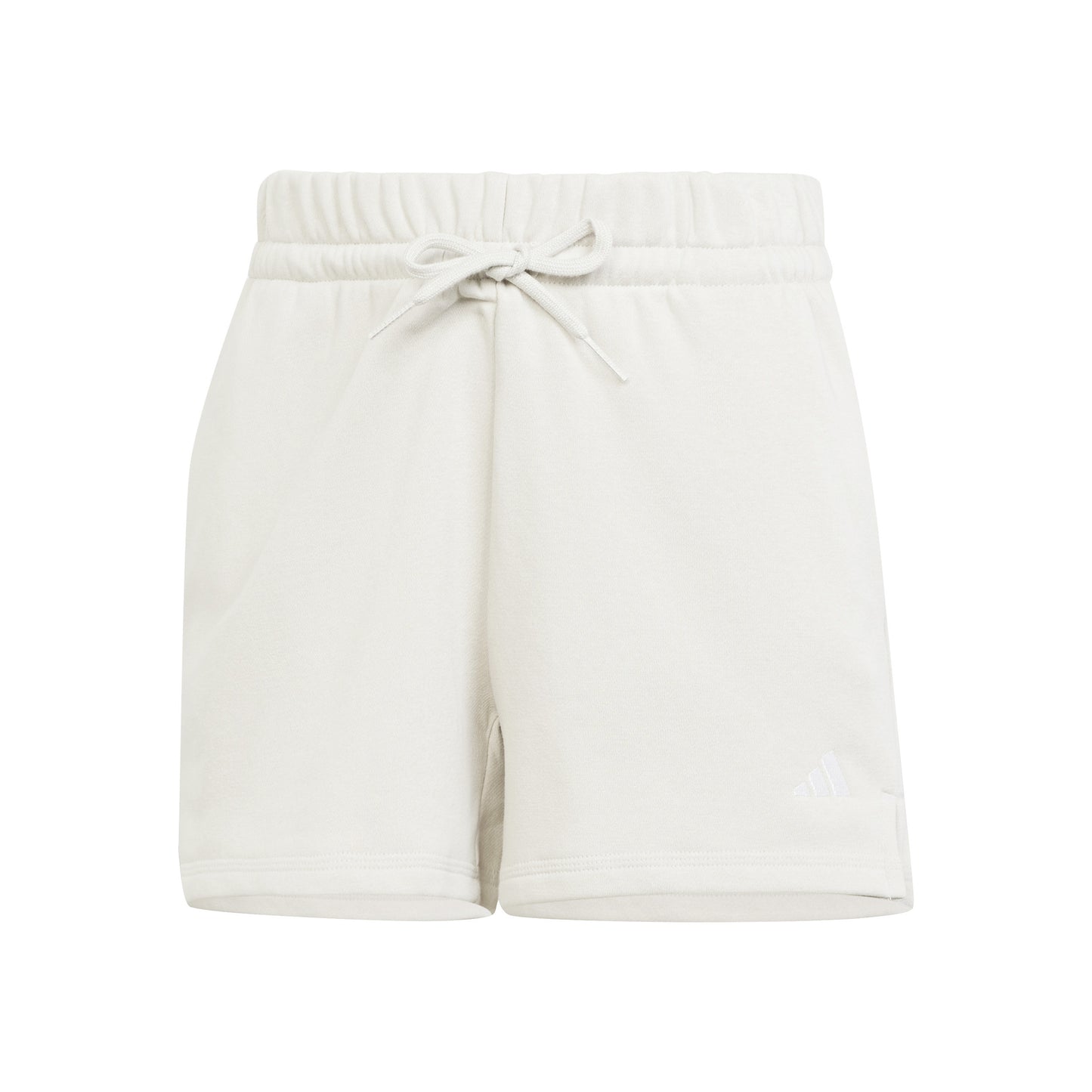 adidas Essentials Small Logo Feelcozy Shorts Femmes-Gris Clair