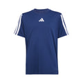 Training Essentials 3 Stripes T-shirt Enfants - bleu foncé, blanc