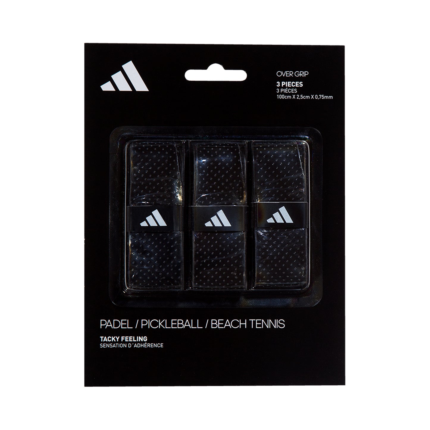 adidas Padel Overgrip Pack De 3-Noir