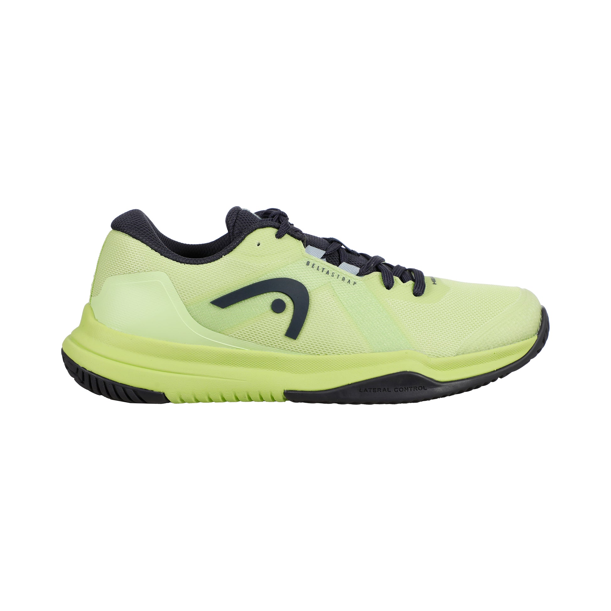HEAD Sprint Pro 4.0 Chaussures Toutes Surfaces Enfants-Jaune Lemon, Bleu Foncé
