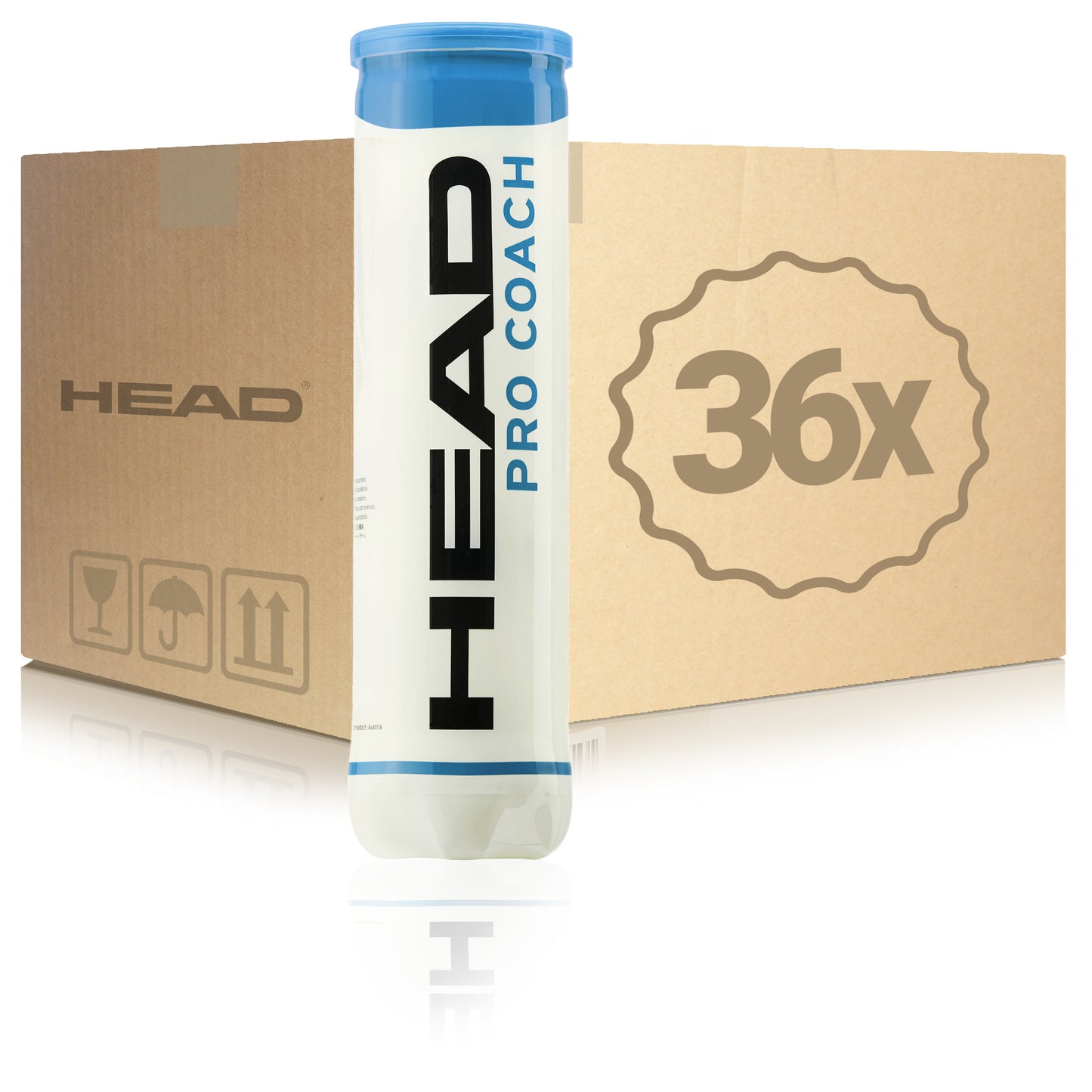 HEAD 36 Tubes de 4 Pro Coach En carton