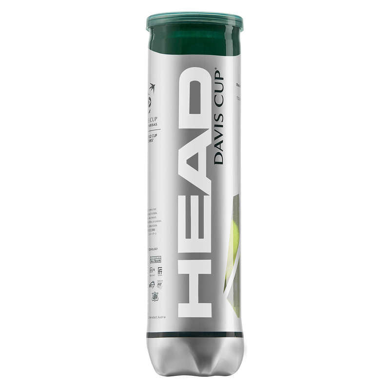 HEAD Davis Cup Tube de 4