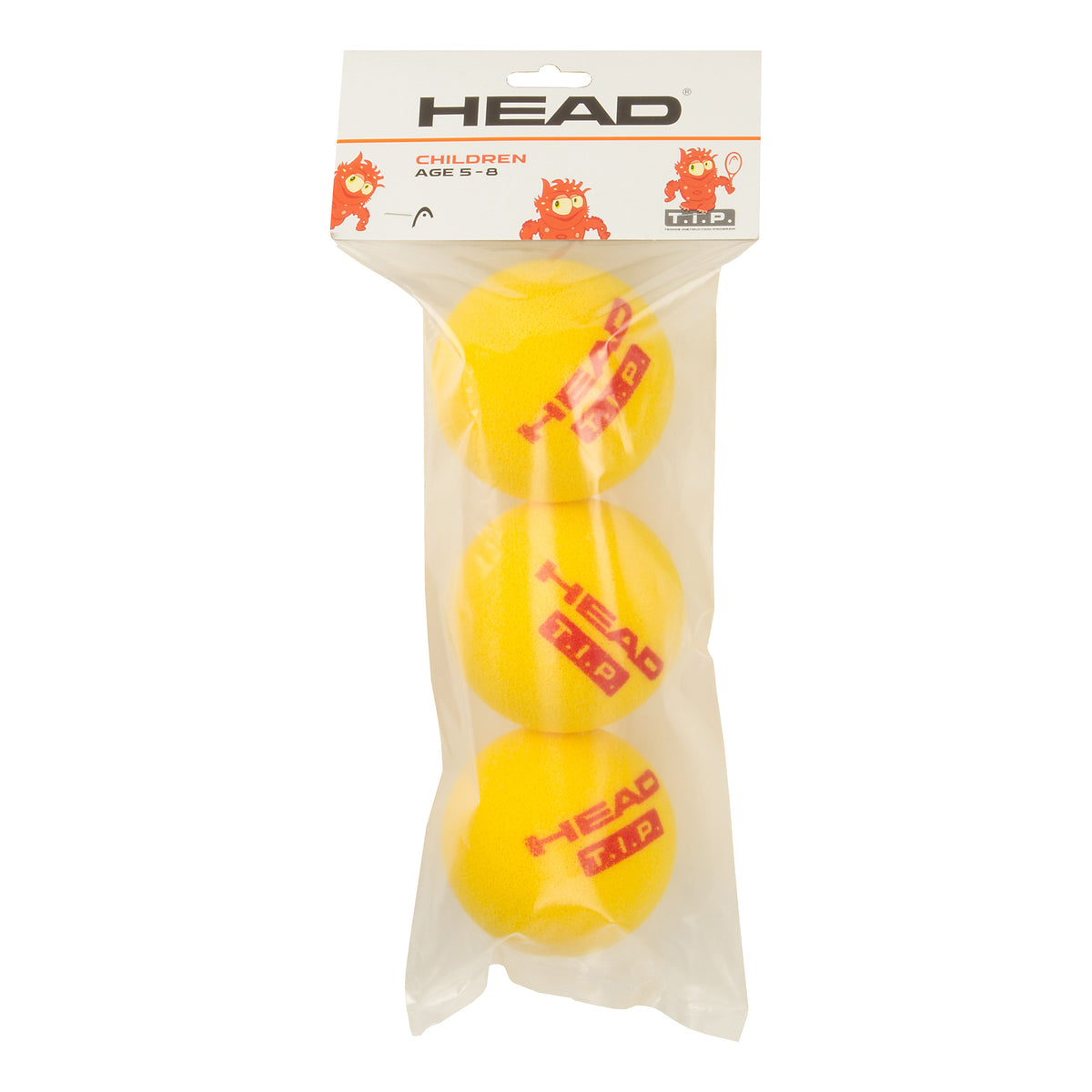 HEAD T.I.P. Red FOAM light Pack de 3