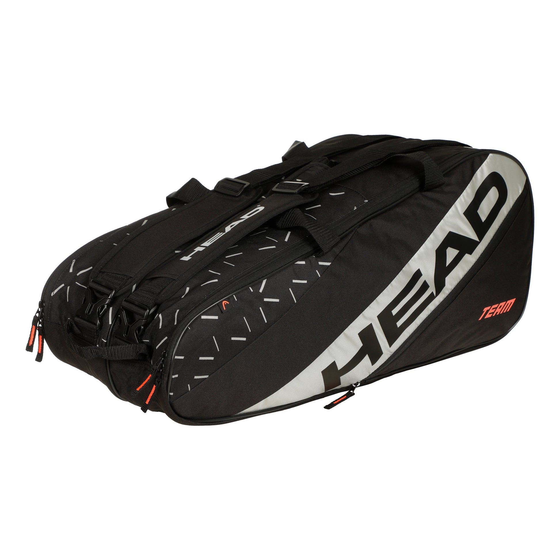 HEAD Team Racquet Bag L Housse De Raquette-Noir,Gris