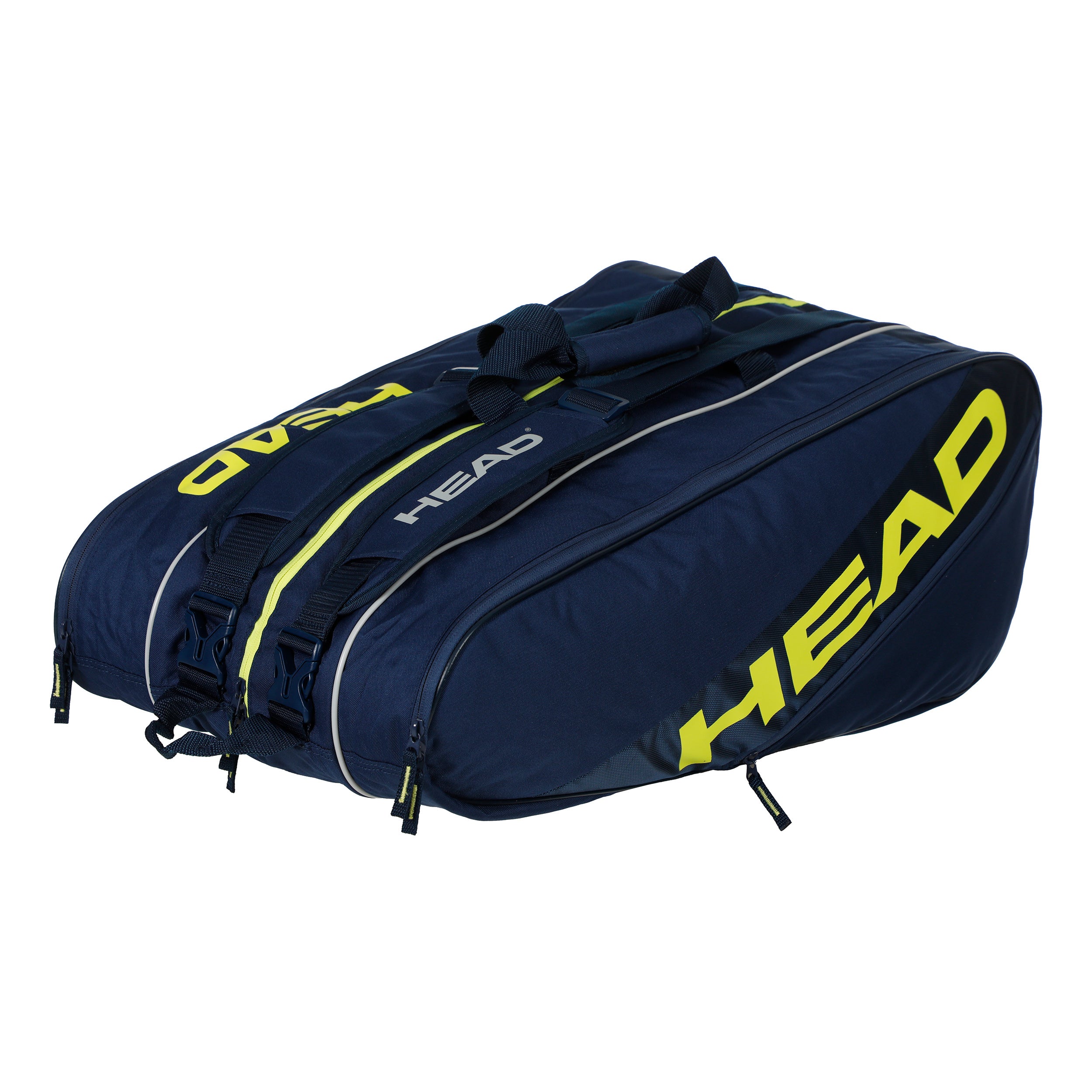 HEAD Team Elite XL Housse De Raquette-Bleu,Jaune Lemon