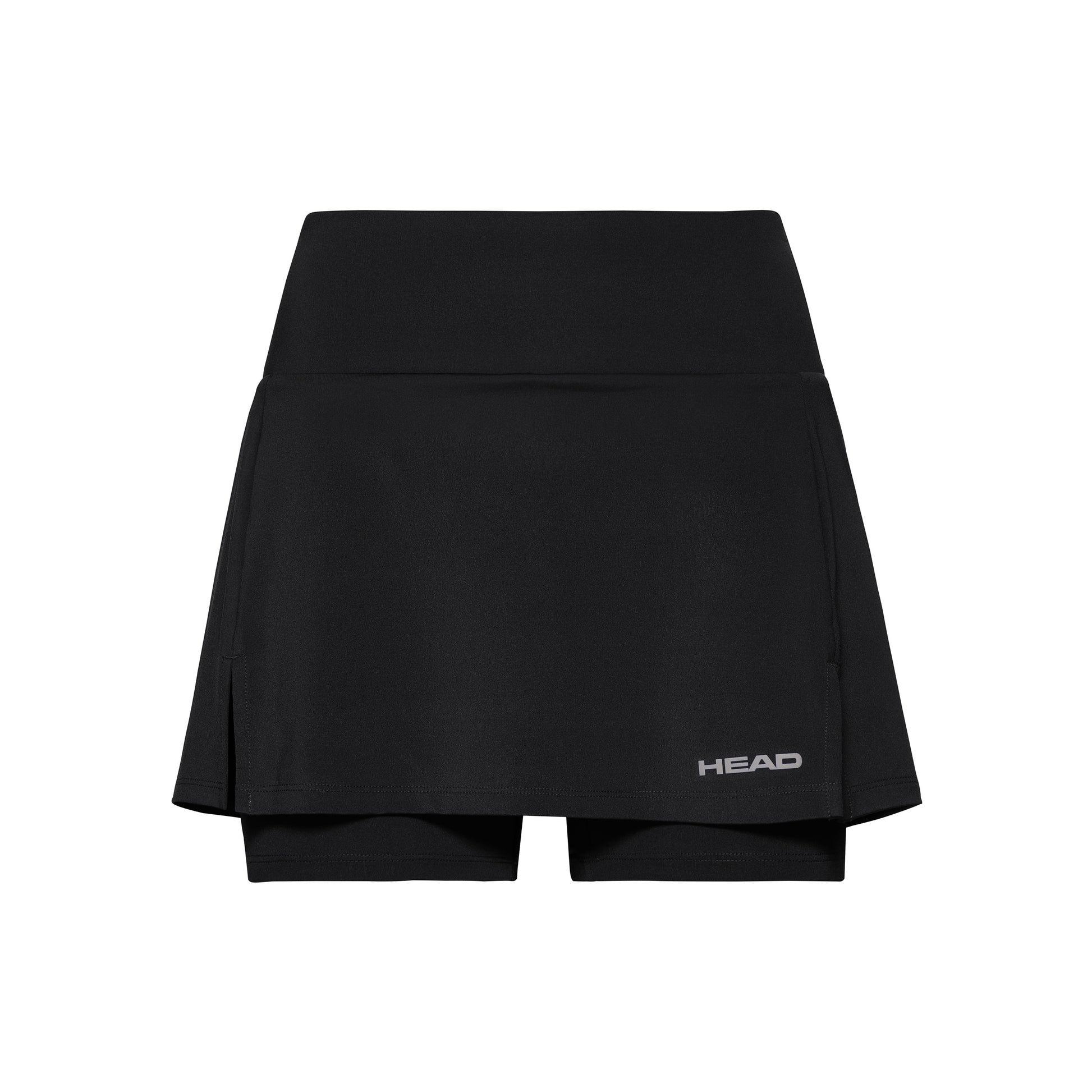 HEAD Club Basic Jupe Femmes-Noir,Argent