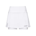 Club Basic Long Jupe Femmes-Blanc,Argent