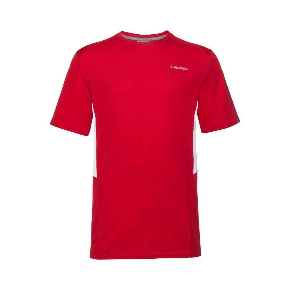 HEAD Tech T-shirt Garçons - rouge, blanc