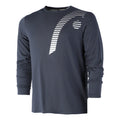 Club 22 Haut manches longues Hommes - bleu foncé, blanc